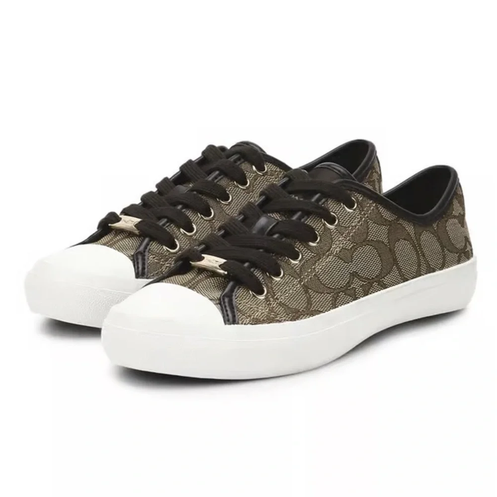 Coach Empire Outline Signature Canvas shoes Size 7.5 kakhi ⭐️⭐️⭐️ - Picture 11 of 11